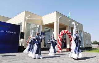 Очаг культуры распахнул свои двери в селе Мырзатай Байзакского района