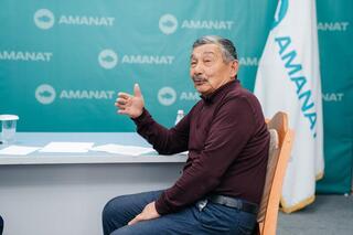 Аким области провел прием граждан в филиале партии «AMANAT»