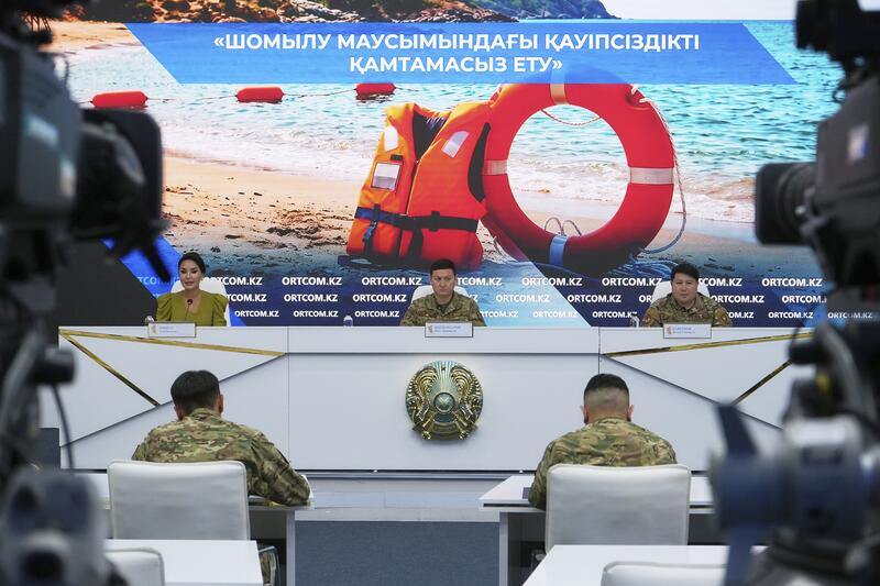 Пресс-конференция по обеспечению безопасности в период купального сезона