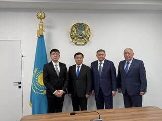 Министр науки и высшего образования встретился с делегацией компании Shengtai Biotech