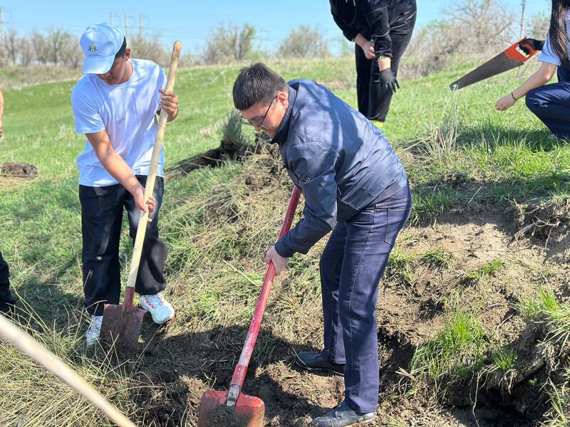 В Жамбылской области продолжается акция «Мөлдір бұлақ»
