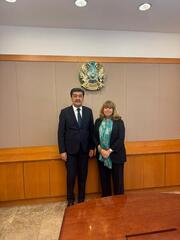 Встреча с Исполнительным секретарем Конвенции о биологическом разнообразии