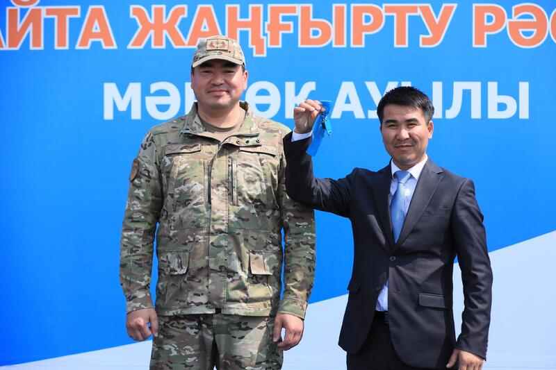 В Мартуке заработала обновлённый пожарный пост