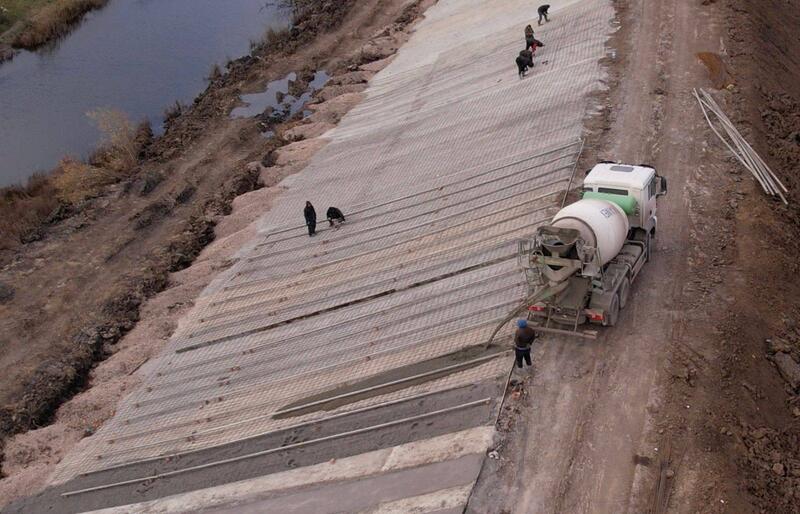 Реконструкция защитных сооружений в Кызылжарском районе активно продолжается