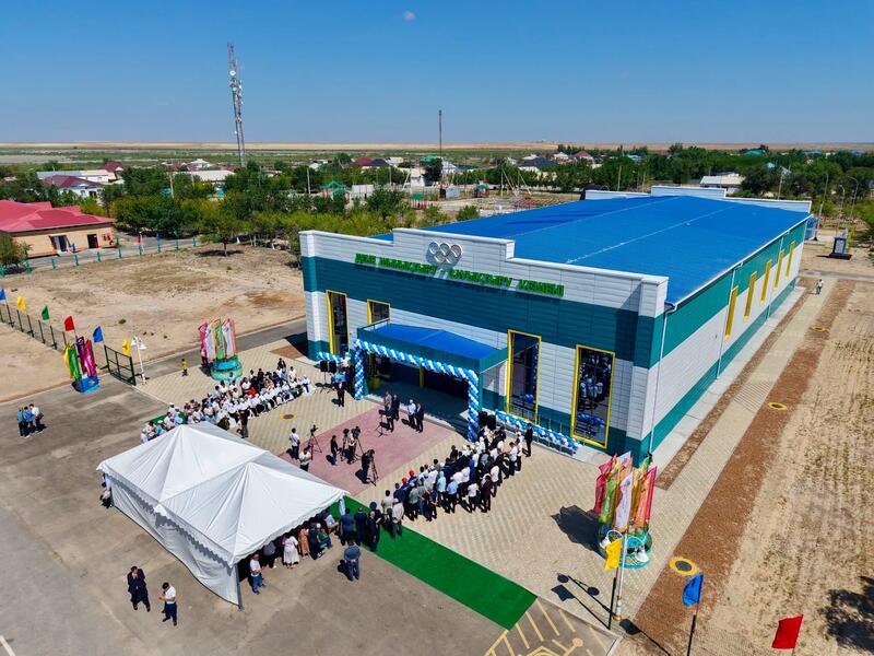В селе Кожабакы открылся физкультурно-оздоровительный комплекс