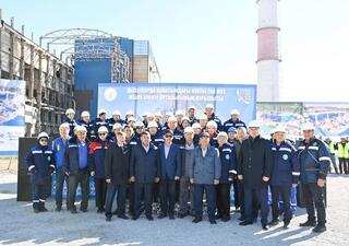В Кызылорде заложен фундамент новой теплоэлектроцентрали