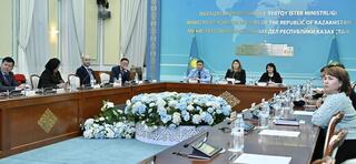 В МИД Казахстана обсудили социально-экономические и культурные права пожилых людей