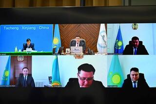 Обсуждены вопросы развития сотрудничества между областью Абай и Тарбагатайским округом Китая