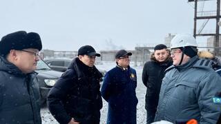 Первый заместитель акима Карагандинской области Азамат Тайжанов ознакомился с прохождением отопительного сезона Темиртау.