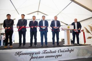 В Конаеве открыли завод по переработке пшеницы на 15 млрд тенге