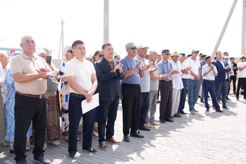 К централизованной системе водоснабжения подключен аул Акбасты