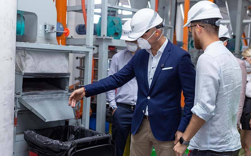 Первый в Центральной Азии завод по переработке литий-ионных батарей компании ТОО «Technic Destroy»