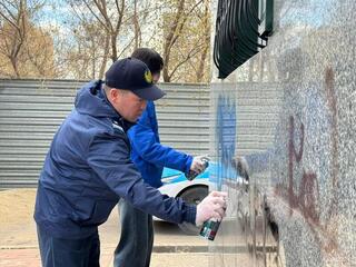 В Астане ликвидирована реклама наркотиков