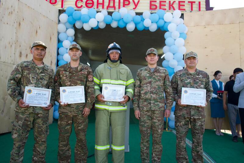 В Казахстане открылось 222-ое добровольное противопожарное формирование «Ауыл құтқарушылары»