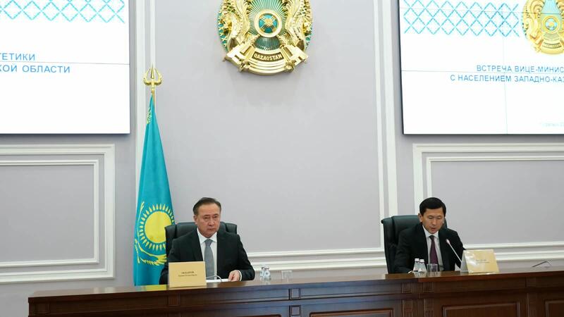 Рекордная газификация и мегапроект на Карачаганаке: вице-министр энергетики Ерлан Акбаров встретился с жителями ЗКО