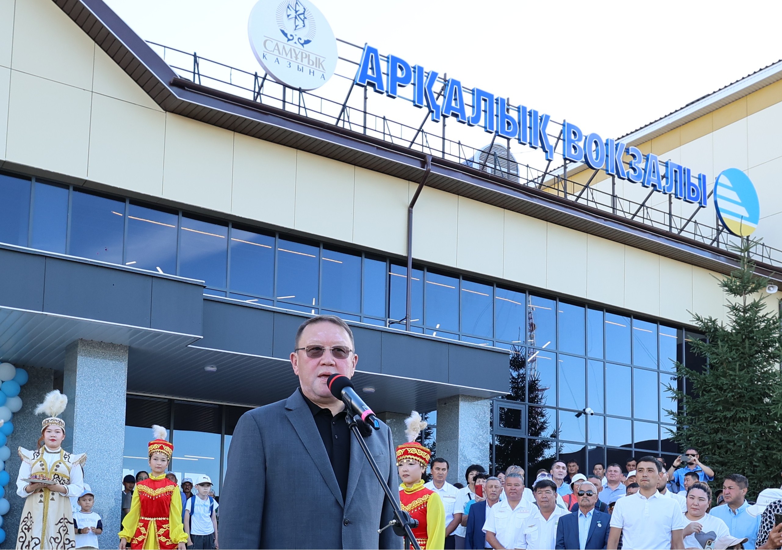 Железнодорожный вокзал города Аркалык вновь открыт после реконструкции