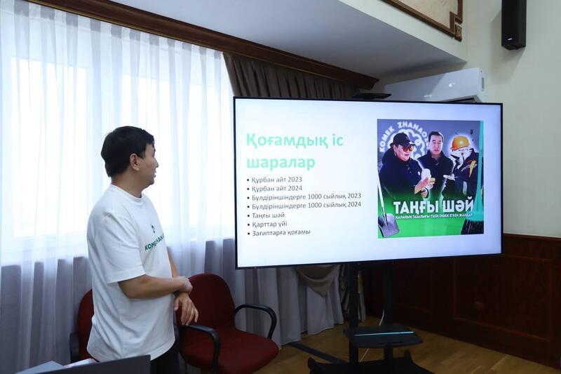 Нурдаулет Килыбай ознакомился с социальными проектами Фонда «Көмек Жаңаөзен»