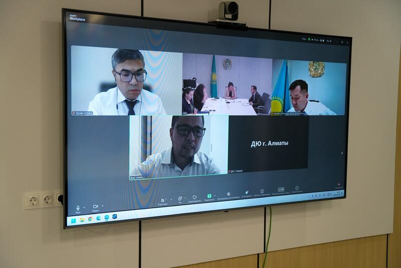 Исполняющая обязанности Министра юстиции Республики Казахстан Ботагоз Жакселекова провела личный прием граждан