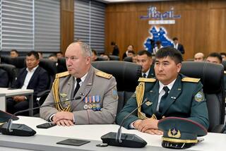 В области Абай наградили граждан, внесших вклад в тушение лесного пожара