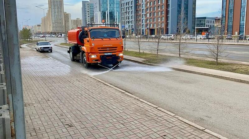 Генеральная уборка проводится в Астане