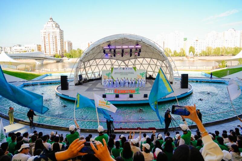 Больше 5 тыс. школьников и студентов будут трудиться летом в Астане по программе «Жасыл ел»