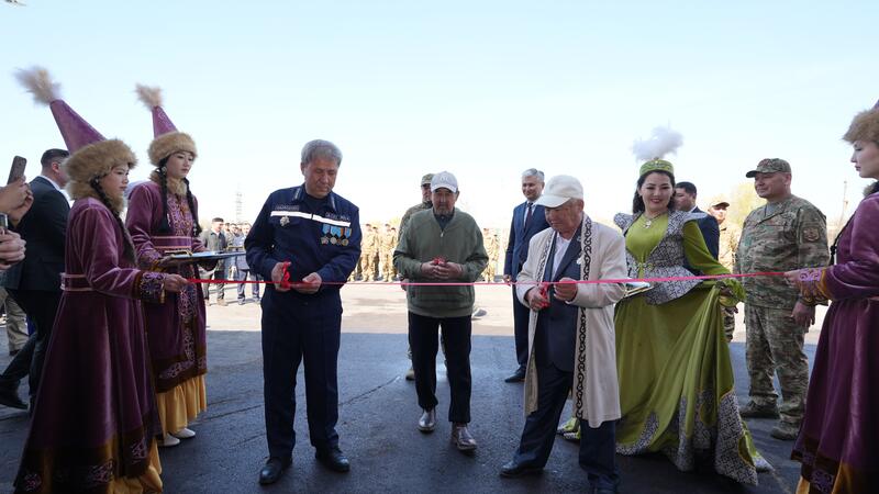 Впервые в истории независимости в посёлке Жайрем открыто универсальное спасательное подразделение