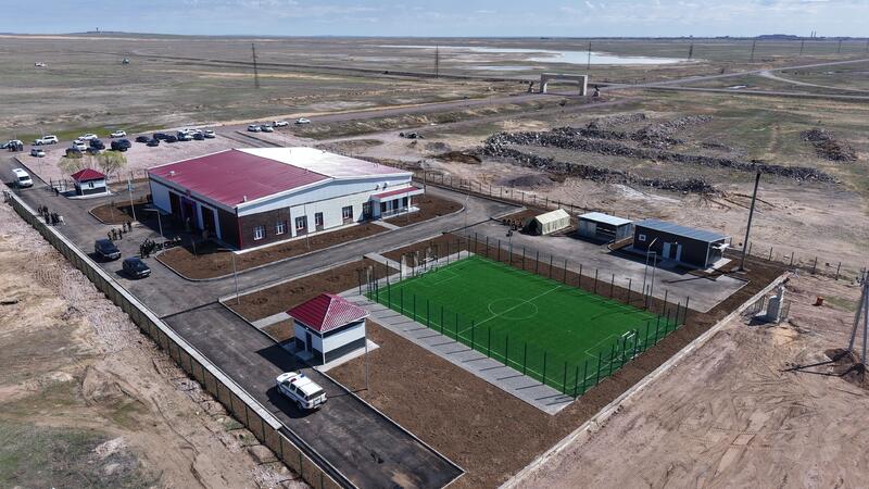 Впервые в истории независимости в посёлке Жайрем открыто универсальное спасательное подразделение