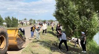 В Костанайской области продолжается реализация республиканской программы «Таза Қазақстан»