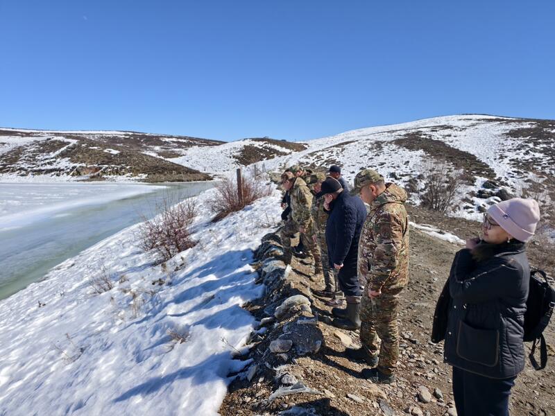 В ВКО проводится аэровизуальное обследование паводкоопасных участков