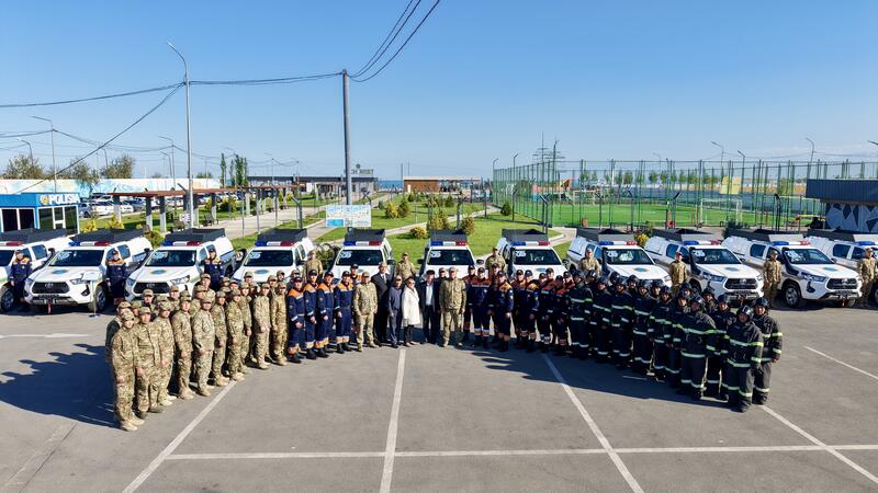 Спасатели Алматинской области получили новую технику