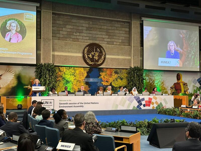 Казахстанская делегация принимает участие в работе ЮНЕА-7