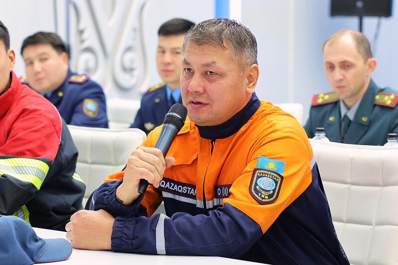 Пресс-конференция в Службе центральных коммуникаций: достижения и новые инициативы МЧС Казахстана