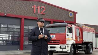 Проверка с воздуха: уступают ли дорогу пожарным