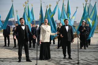 В ШЫМКЕНТ ПРОШЛА МАСШТАБНАЯ АКЦИЯ «ВМЕСТЕ ЗА ОБНОВЛЕНИЕ СТРАНЫ!»