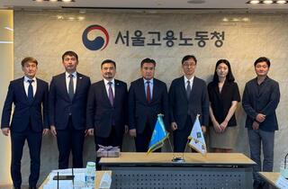 А. Ертаев обсудил вопросы трудовой миграции с коллегами из Республики Корея