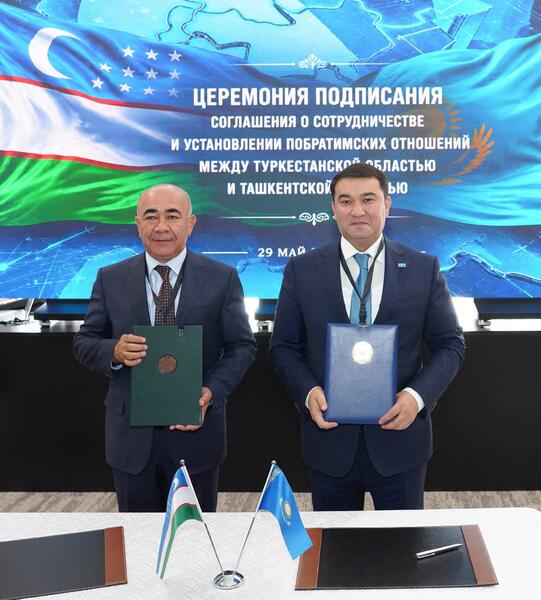 ТУРКЕСТАН И ТАШКЕНТСКАЯ ОБЛАСТЬ — БРАТСКИЕ РЕГИОНЫ
