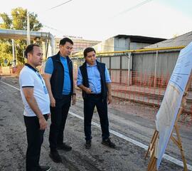 Аким Алматы ознакомился с ходом реконструкции инженерных сетей города