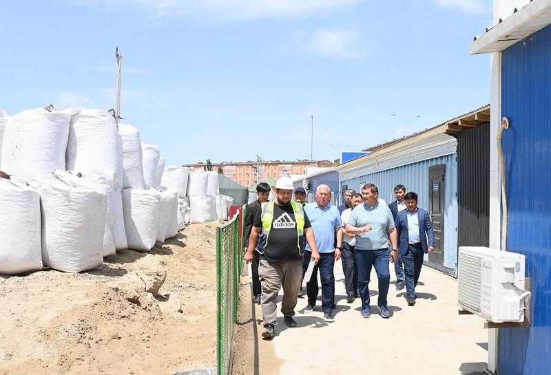 Глава региона ознакомился с темпами работ на строительных площадках образовательных учреждений