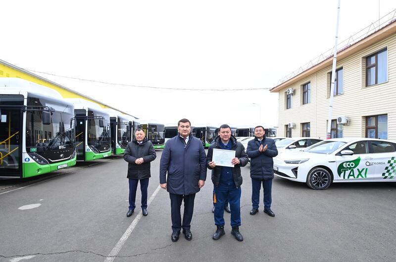 Глава региона встретился с сотрудниками «Қызылорда автобус паркі», «Қызылорда су жүйесі»