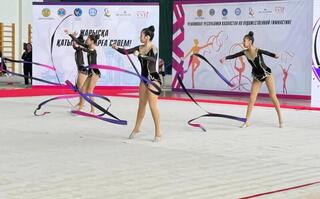 В Астане проходит первенство страны по художественной гимнастике