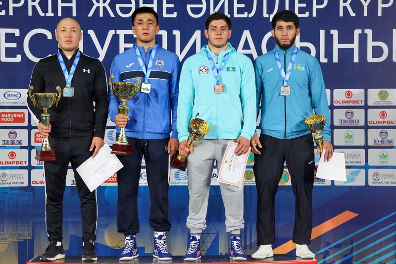 Кубок Казахстана по борьбе: столичные борцы заняли первое место в общекомандном зачете