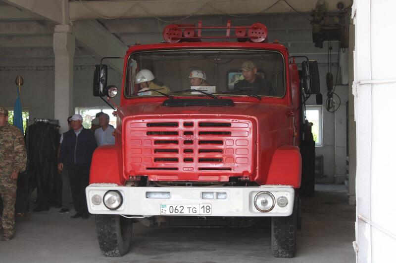 В селе Зенковка Бородулихинского района открыт пожарный пост