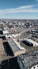 В Исатайском районе сносят аварийные дома