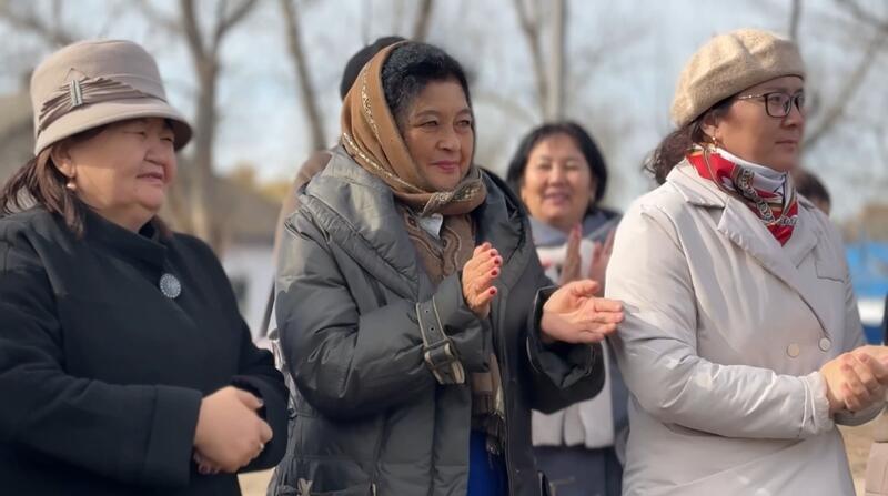 В Целиноградском районе расширяется сеть детских и спортивных площадок