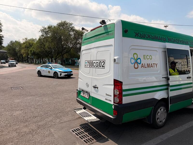 В Алматы выявили более 1,3 тыс. автомобилей с превышением норм выбросов с начала года