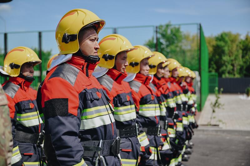 Глава МЧС открыл пожарную часть после реновации в селе Смирново