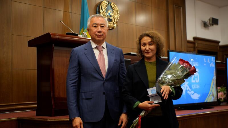 В МНЭ прошла торжественная церемония ко Дню Республики