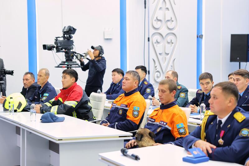 Пресс-конференция в Службе центральных коммуникаций: достижения и новые инициативы МЧС Казахстана