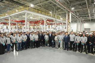 Коллектив завода Kia Qazaqstan поддерживают проект Новой Конституции