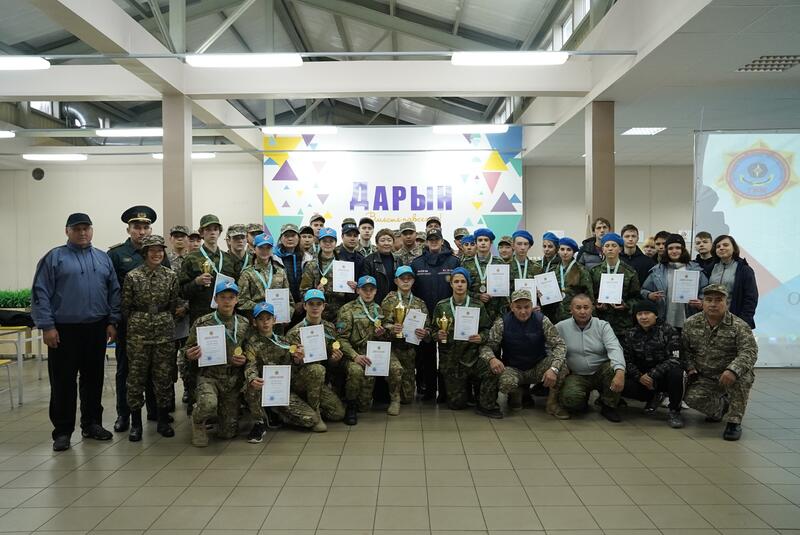 В Восточном Казахстане прошли областные соревнования «Школа безопасности-2023»